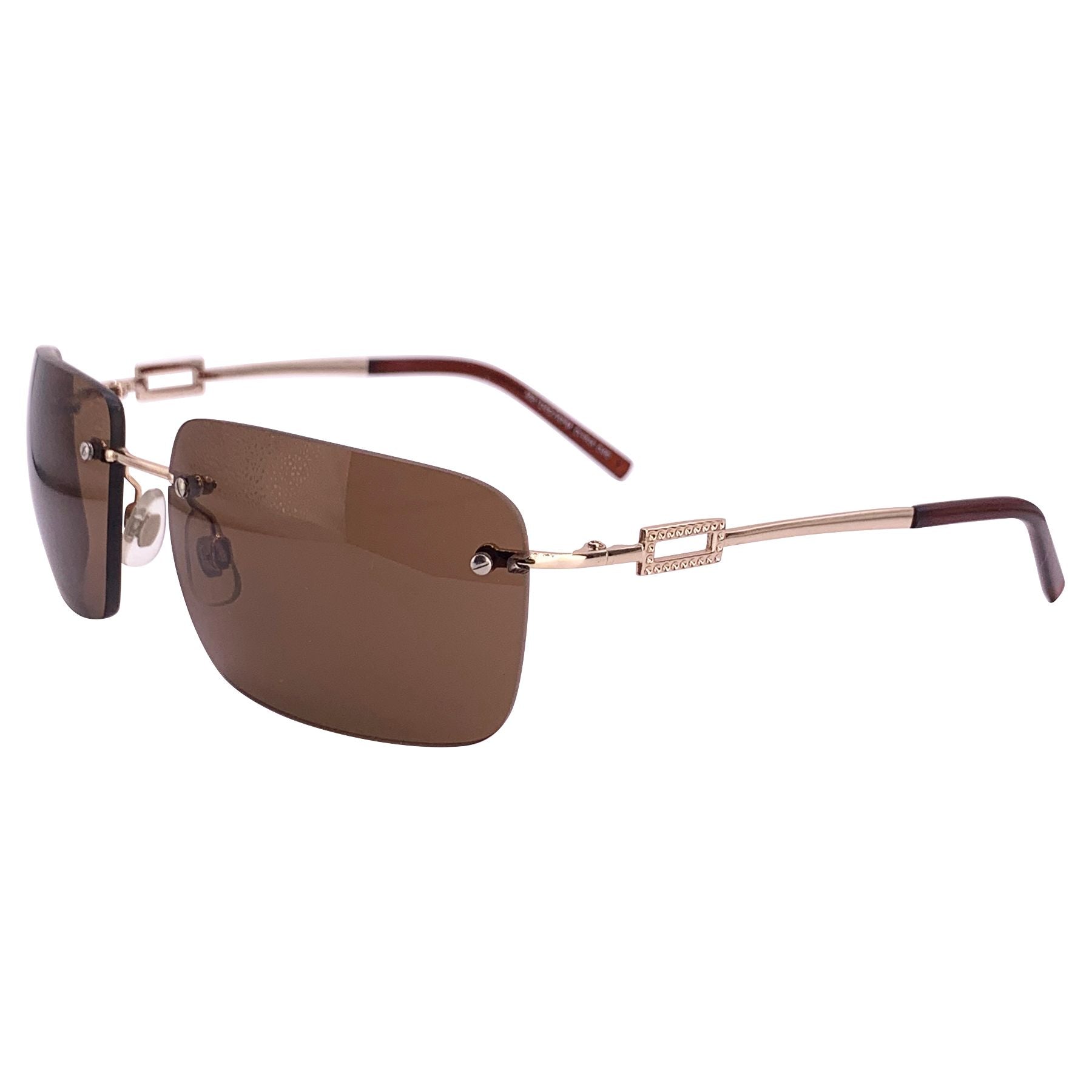 SIMBA Y2K Rimless Sunglasses-Giant Vintage Eyewear