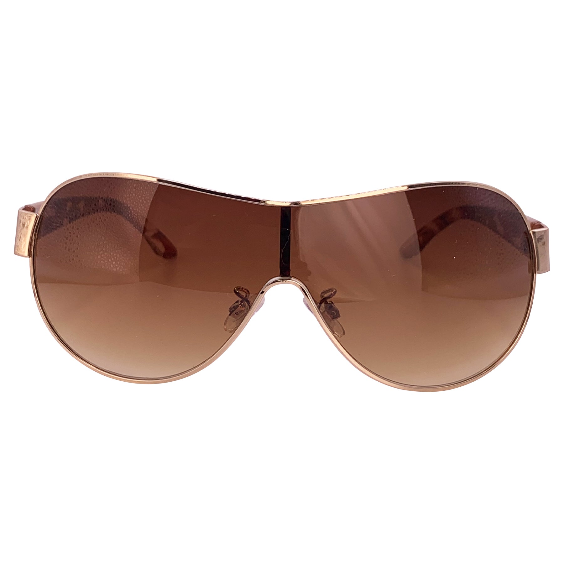 FEATHERED Y2K Shield Sunglasses-Giant Vintage Eyewear