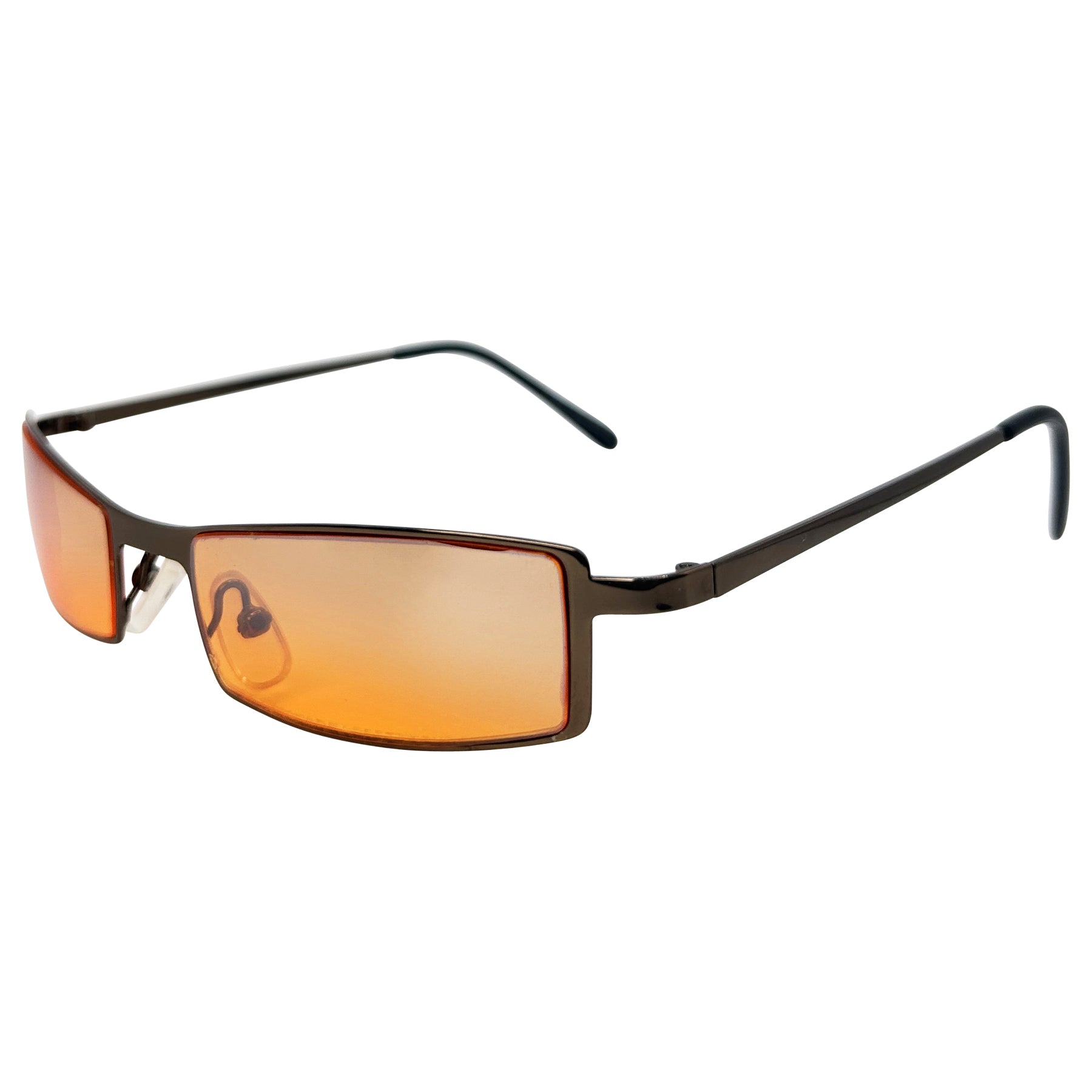 TITO Gunmetal/Orange Sunglasses | Blue-Blocker | Day Driving-Giant Vintage Eyewear