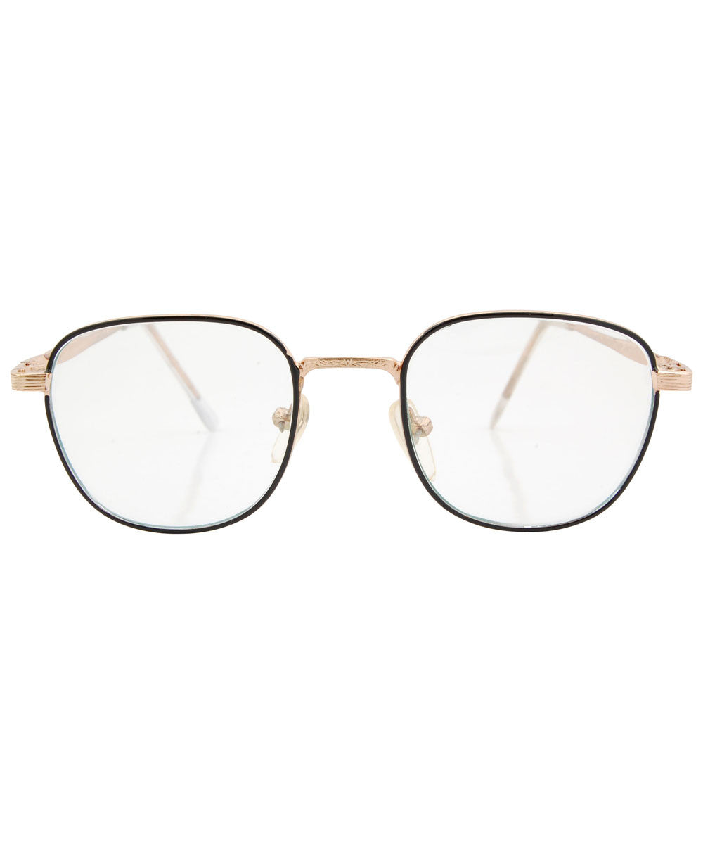 brezly gold black sunglasses