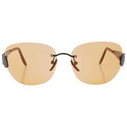 rimless sunglasses